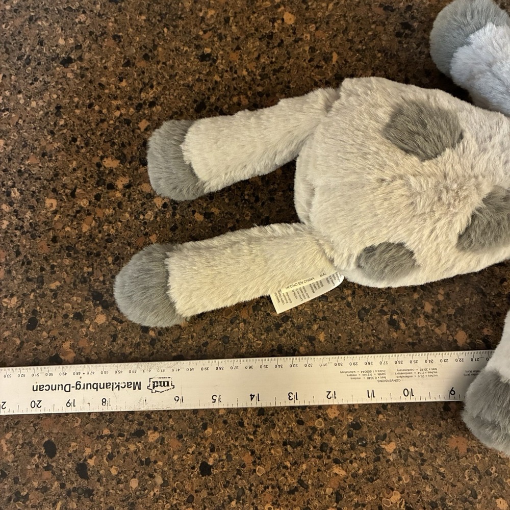 Lambs and Ivy Skylar Giraffe Plush Gray Pink Flowers Stuffed Animal Baby Nursey - Picture 15 of 15